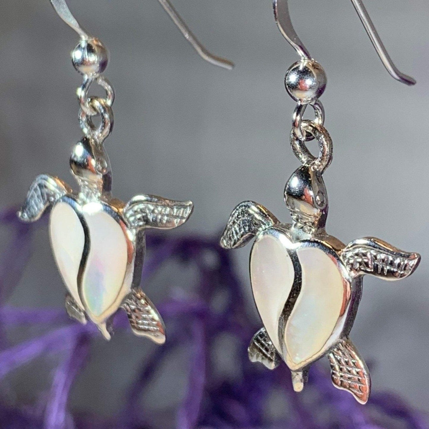 Farraige Turtle Love Earrings