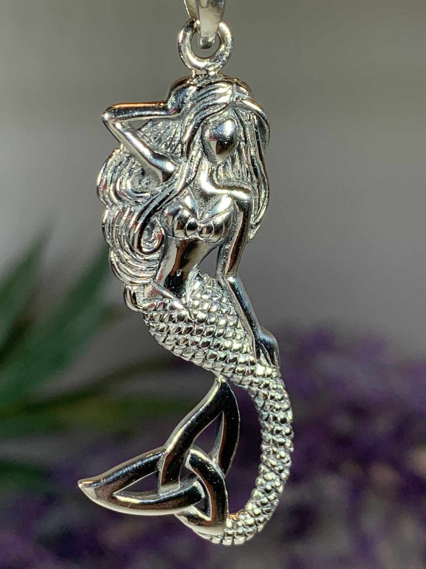 Trinity Knot Mermaid Necklace