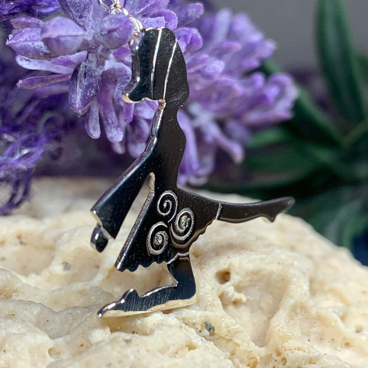 Silver Irish Dancer Necklace