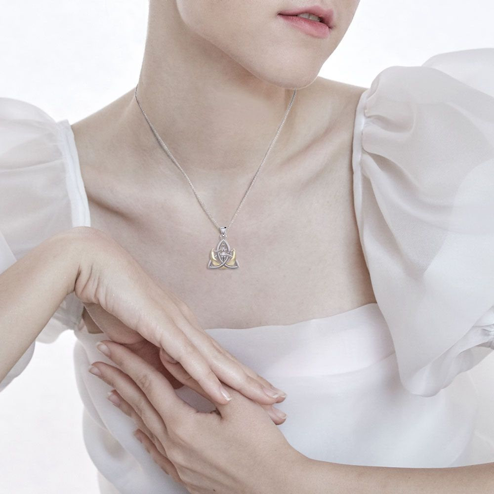 Crescent Moon Goddess Necklace