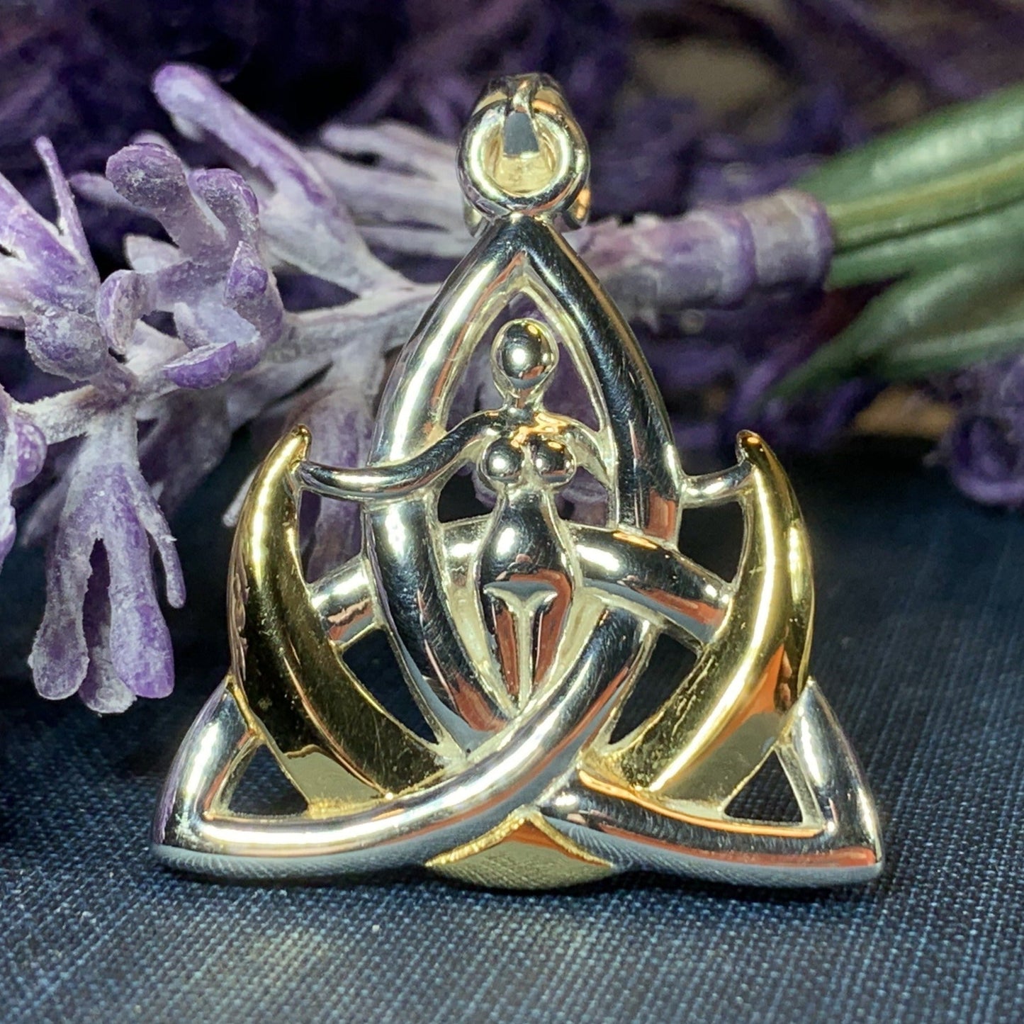 Crescent Moon Goddess Necklace