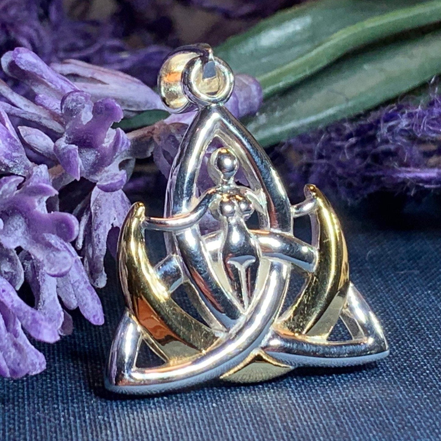 Crescent Moon Goddess Necklace