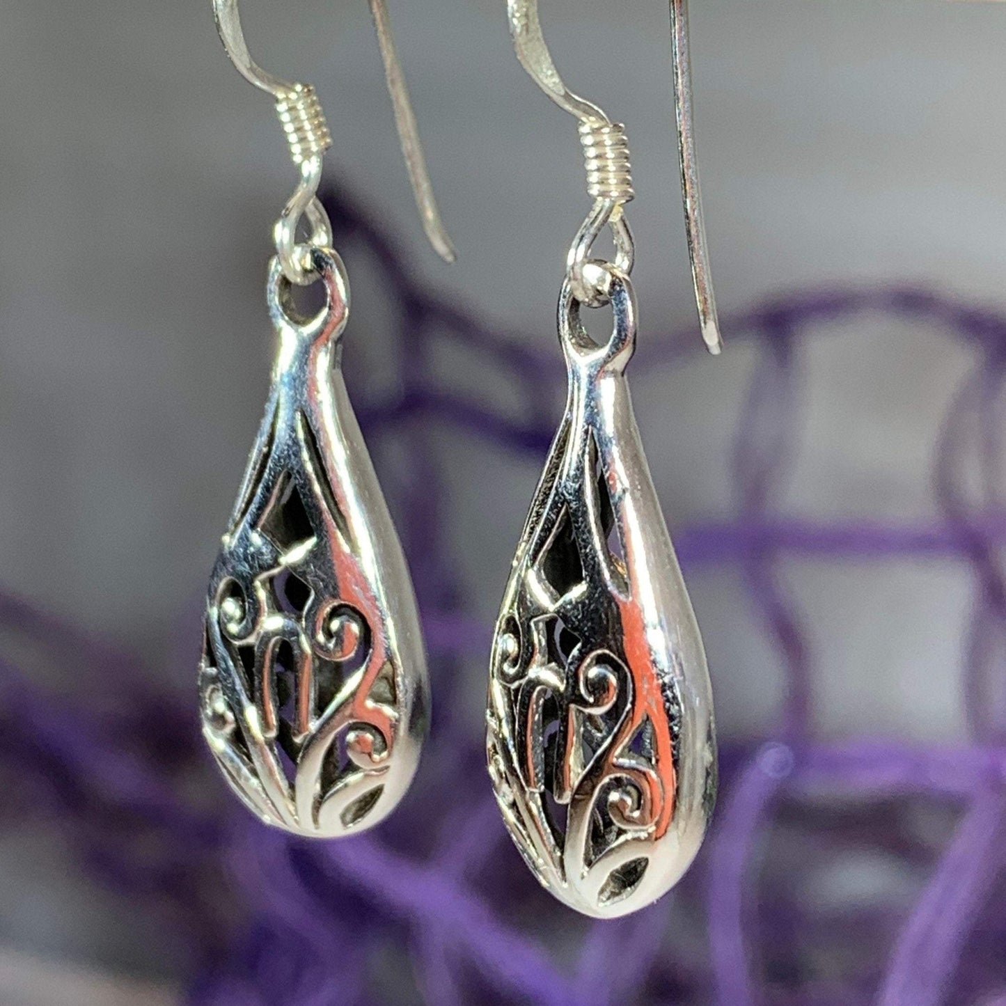 Celtic Scroll Earrings