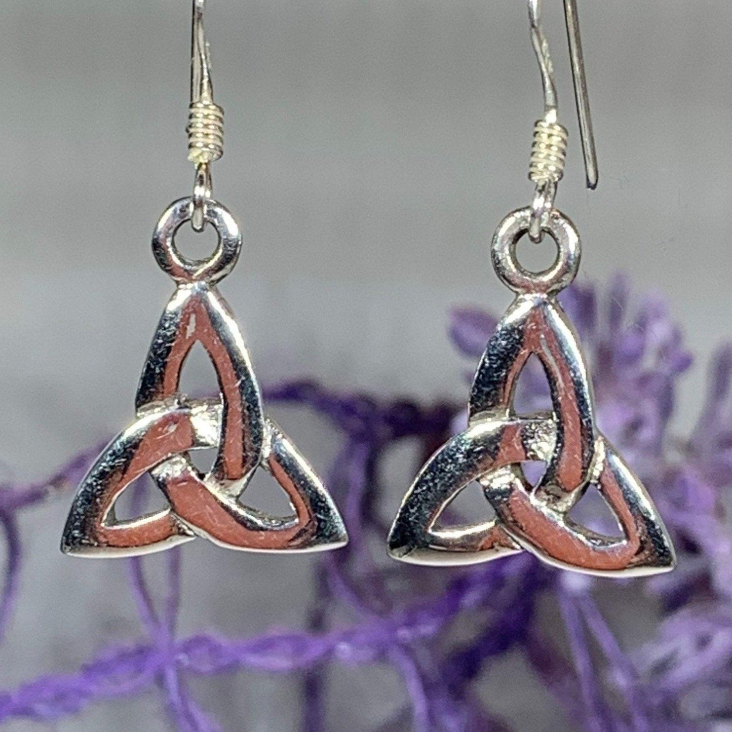 Petite Trinity Knot Earrings