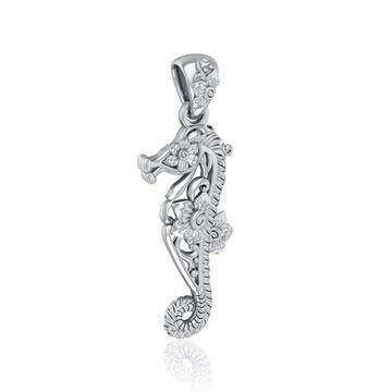 Blooming Seahorse Necklace