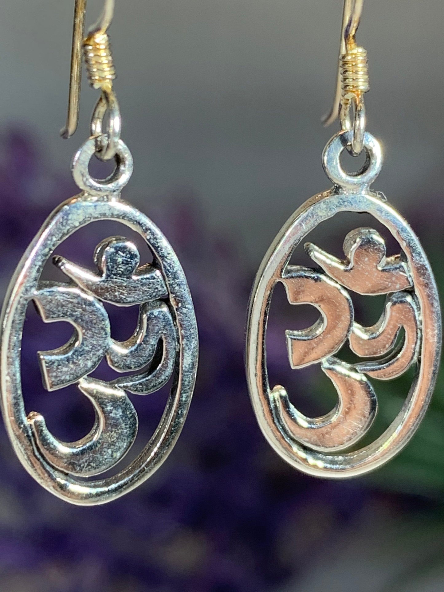 Petite Om Earrings