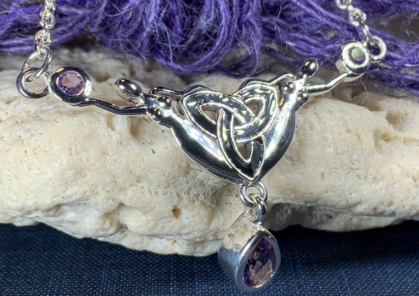 Trinity Knot Goddess Necklace