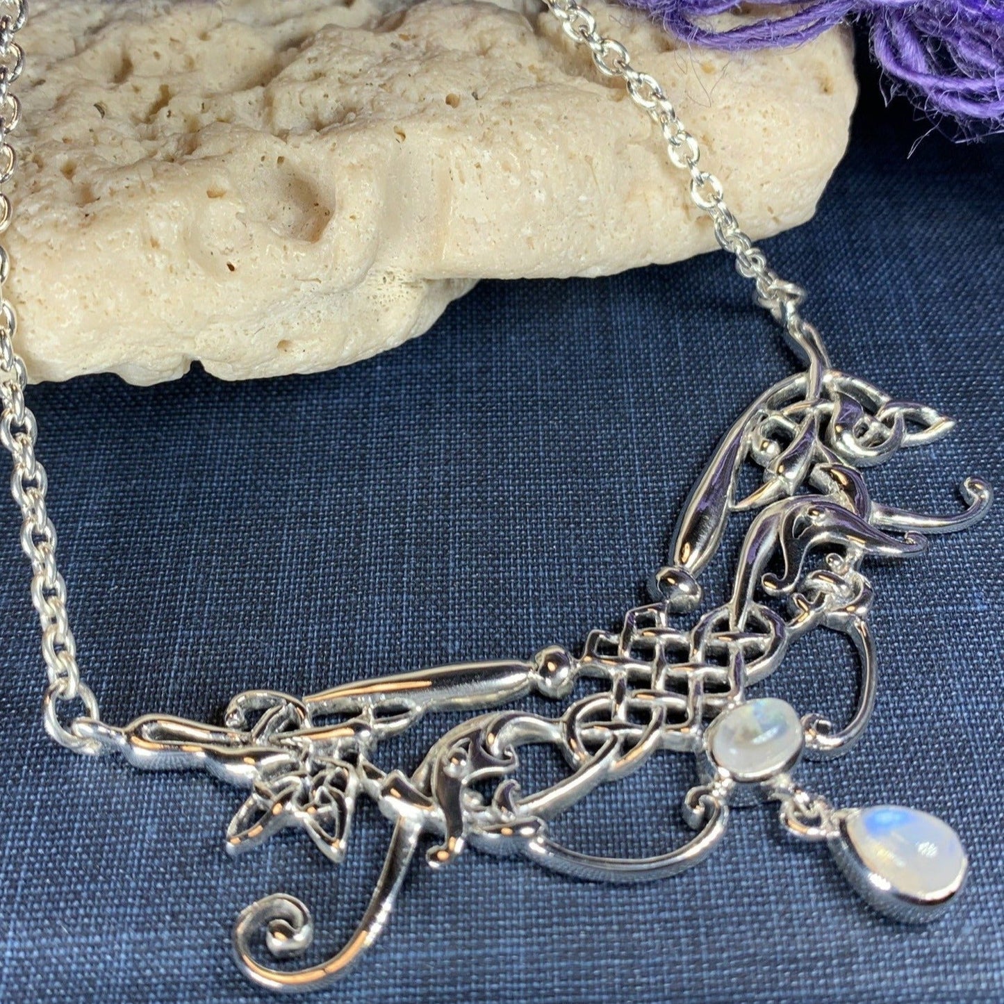 Aife Goddess Celtic Knot Necklace