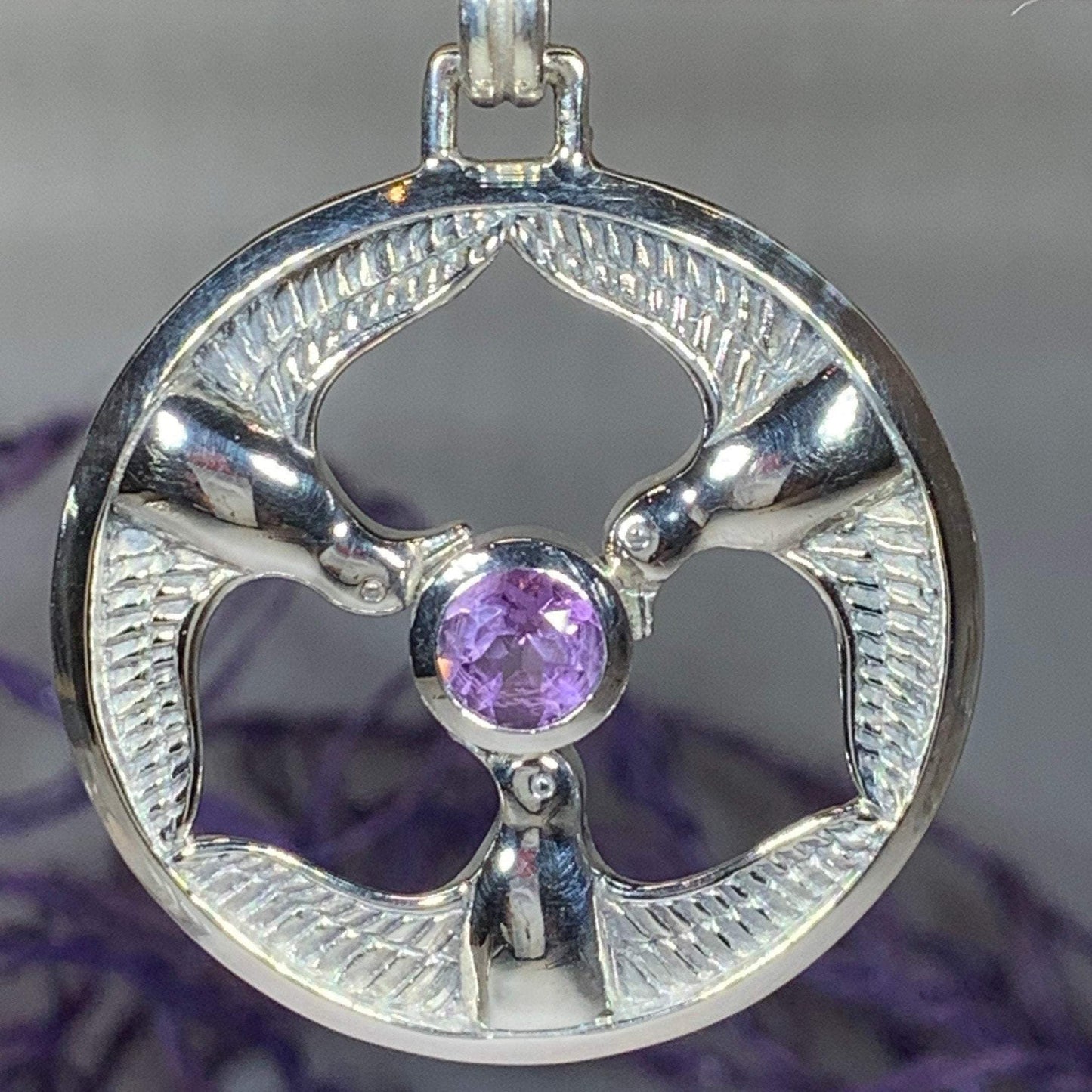 Rhiannon's Three Birds Goddess Necklace