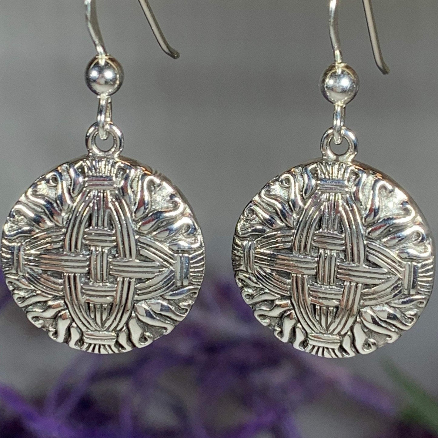 Saint Bridgit's Cross Earrings