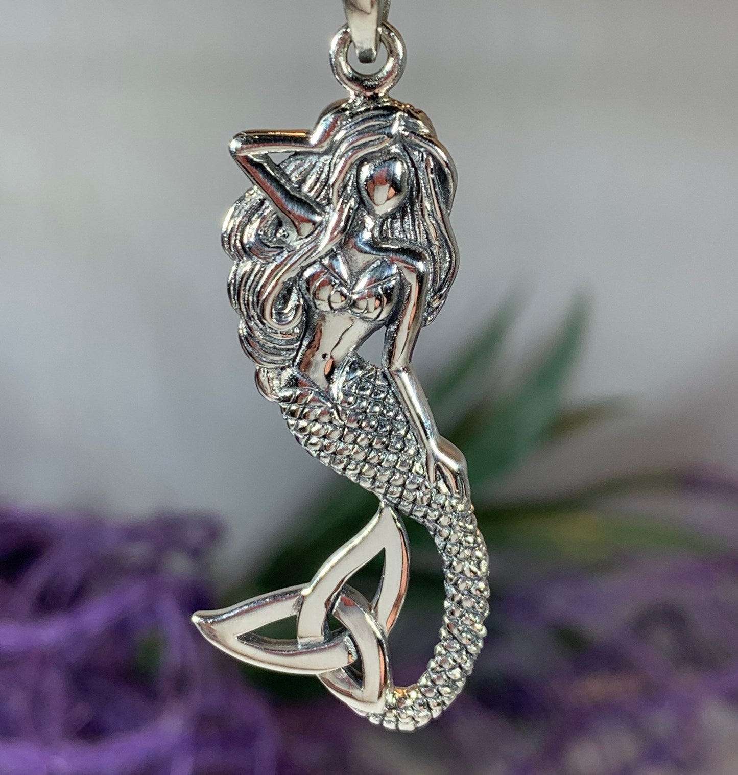 Trinity Knot Mermaid Necklace