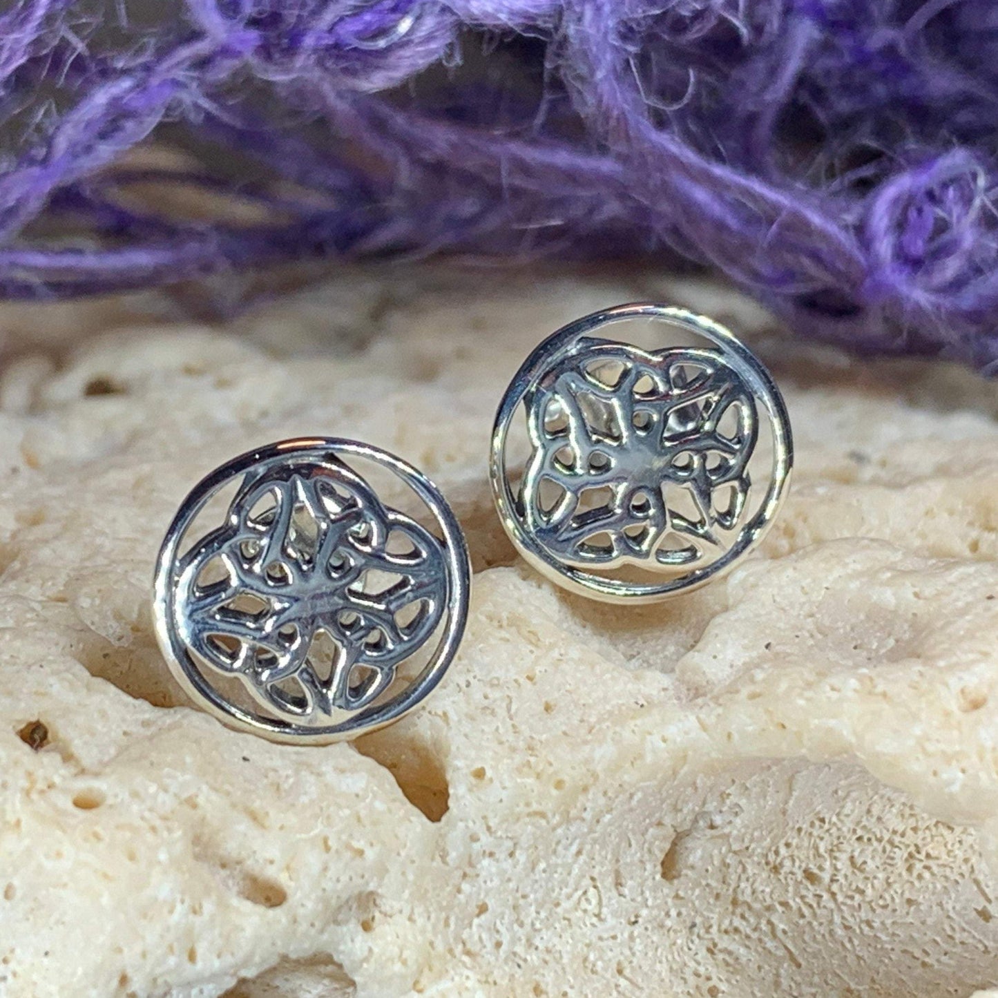 Trinity Knot Post Earrings
