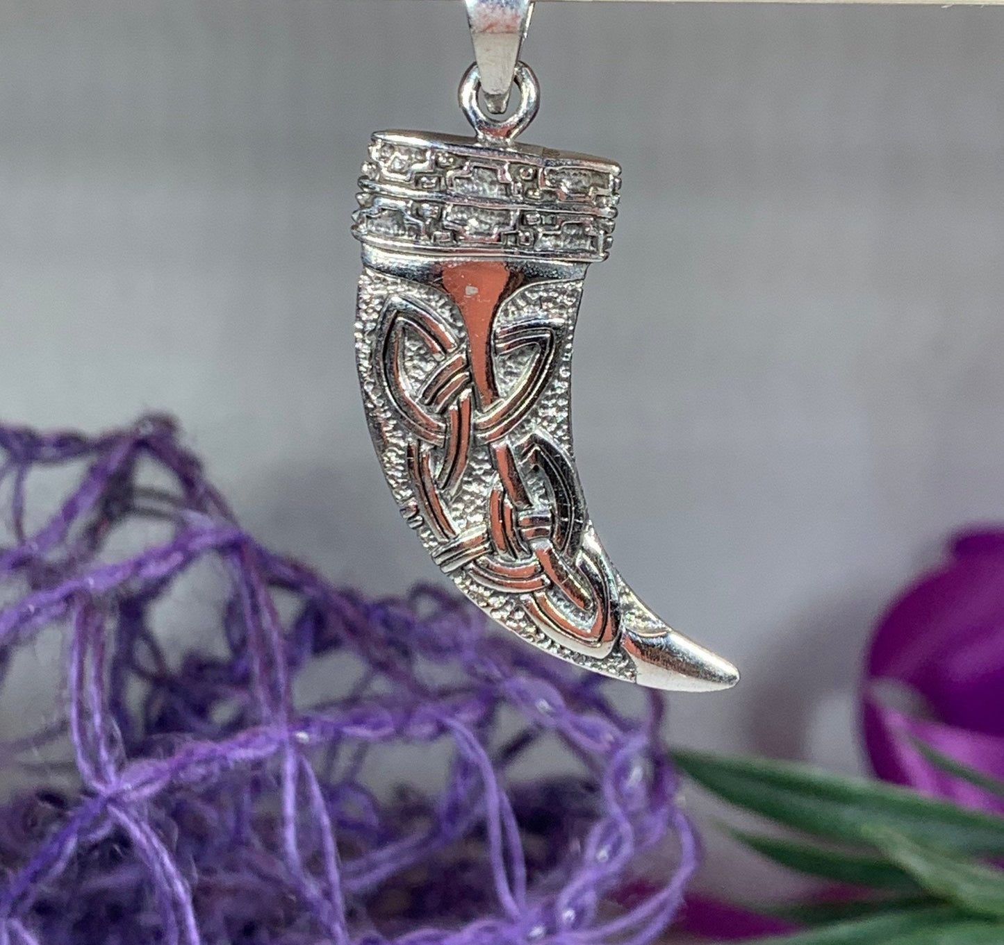 Celtic Wolf Claw Necklace