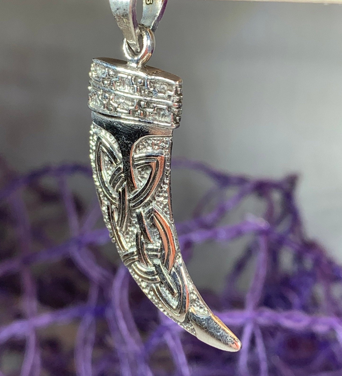 Celtic Wolf Claw Necklace