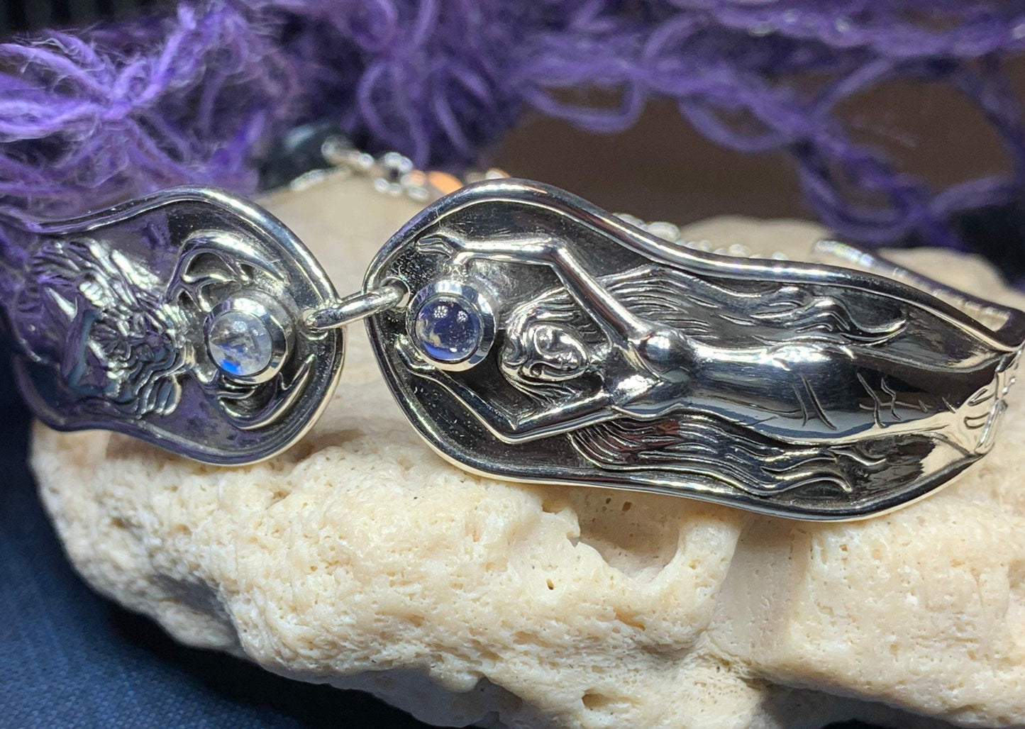 Goddess Moonstone Bracelet