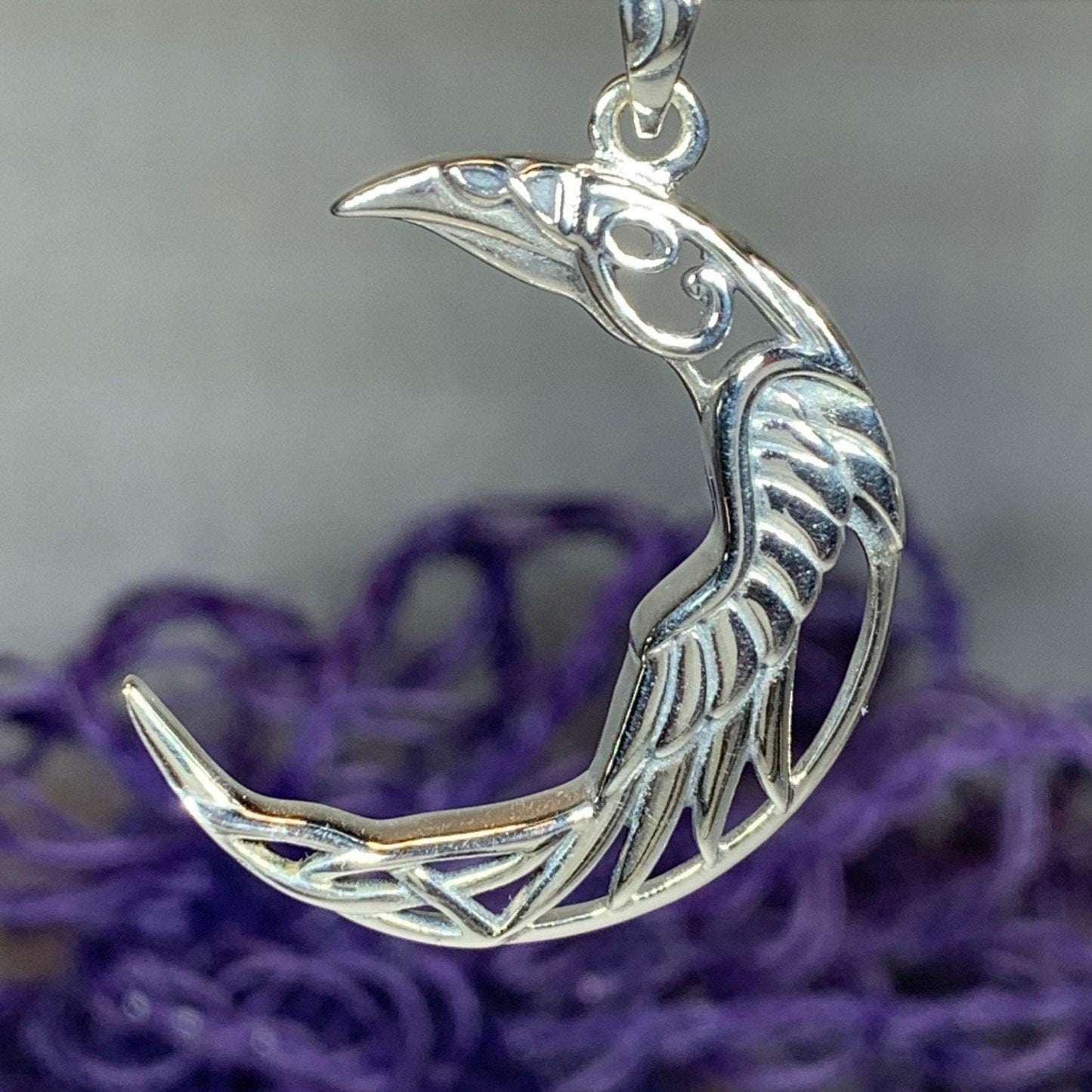 Raven Moon Necklace