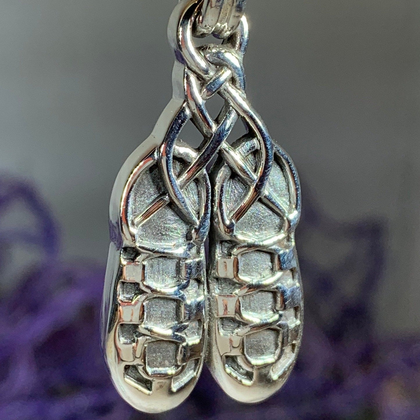 Irish Dance Shoes Necklace