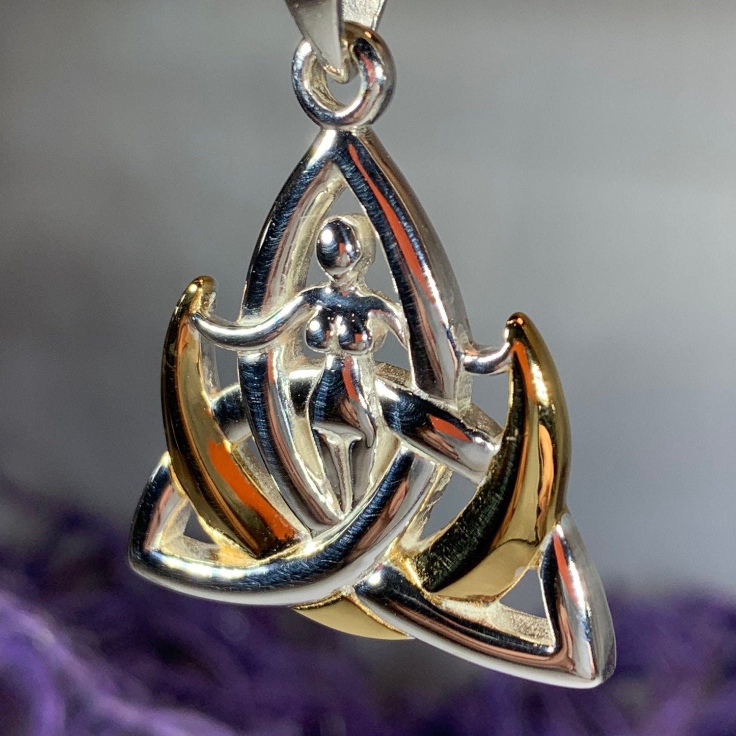 Crescent Moon Goddess Necklace
