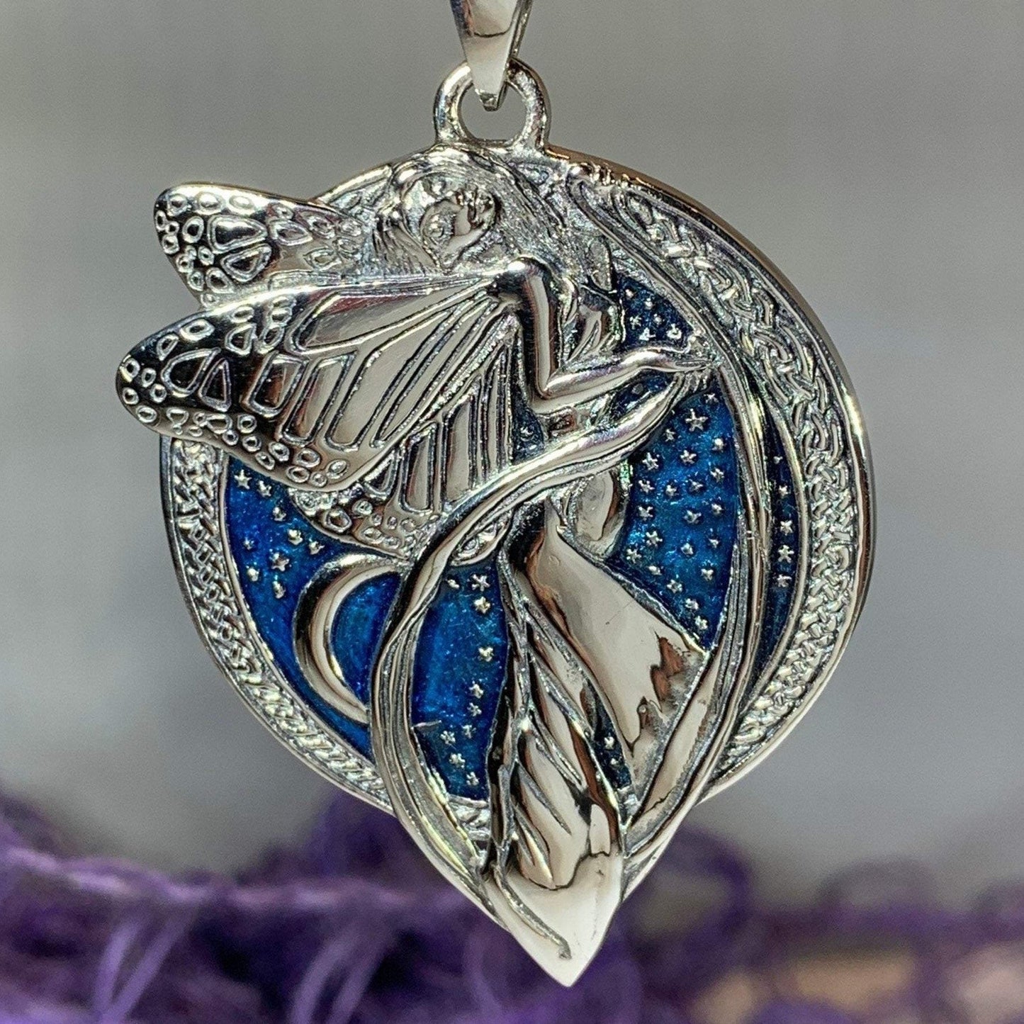Blue Fairy Necklace