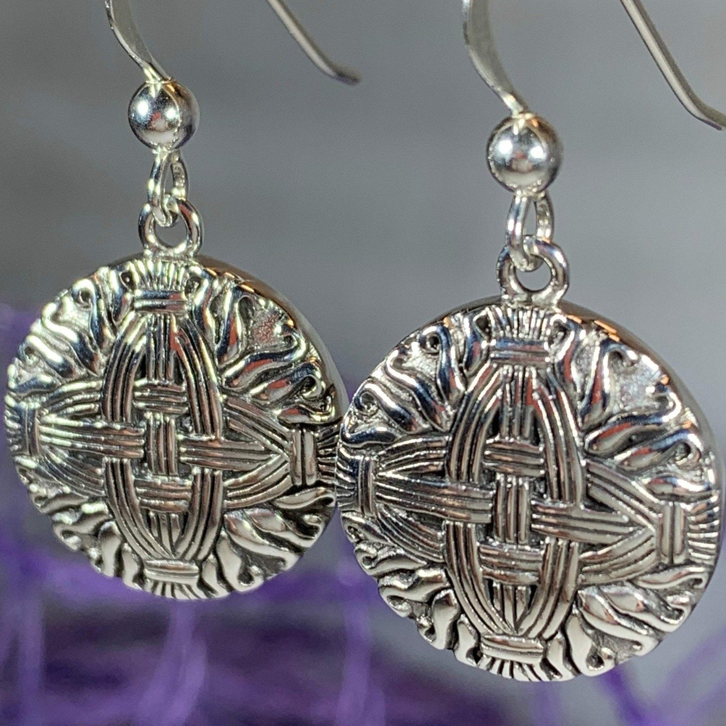 Saint Bridgit's Cross Earrings