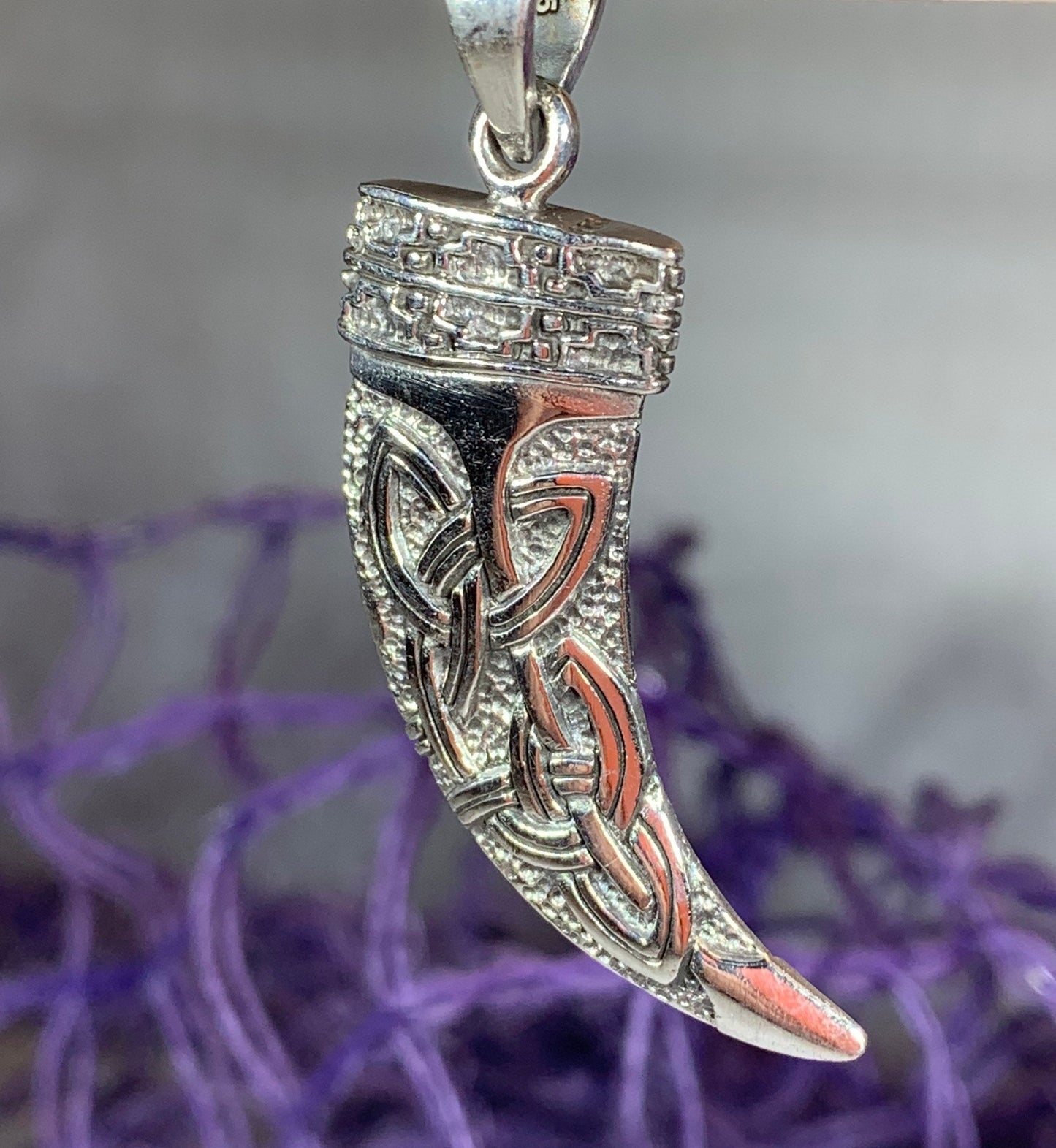 Celtic Wolf Claw Necklace