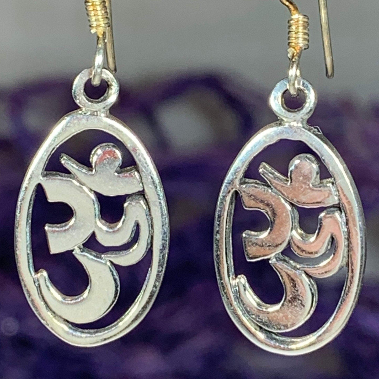 Petite Om Earrings