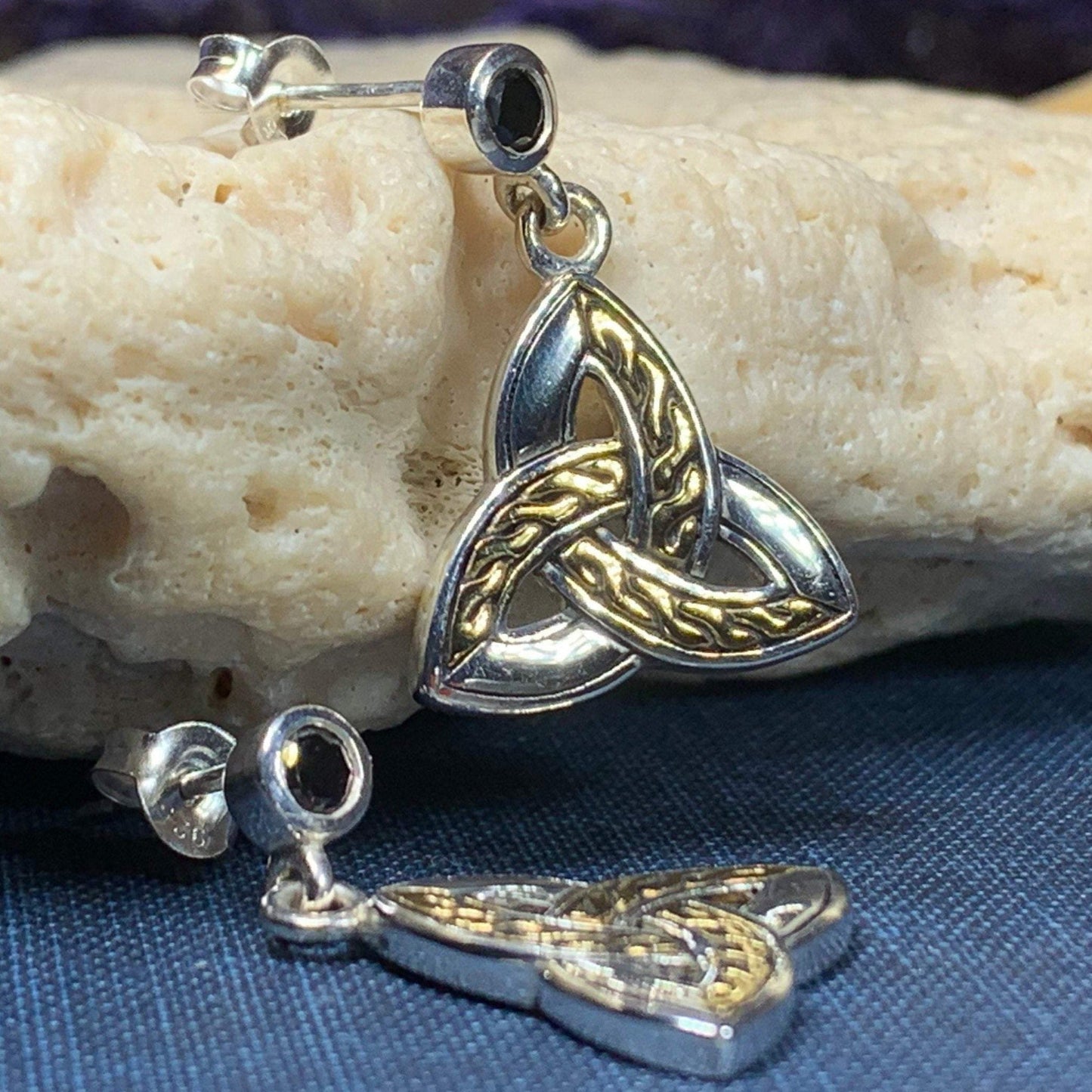 Muriel Trinity Knot Earrings