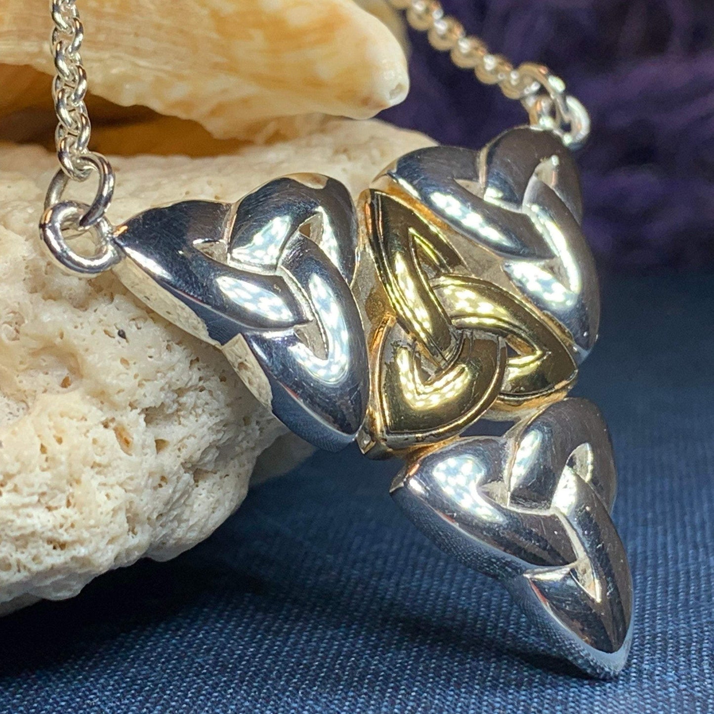 Kassity Trinity Knot Necklace