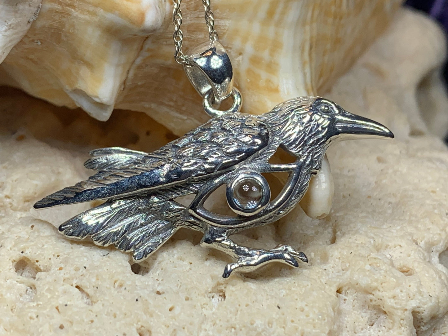 Rona Raven Necklace