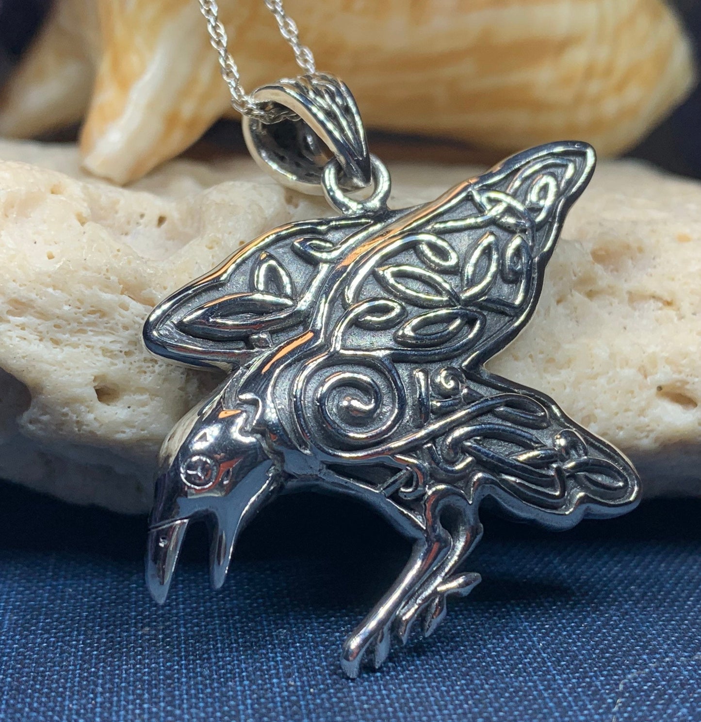 Dauntless Raven Necklace