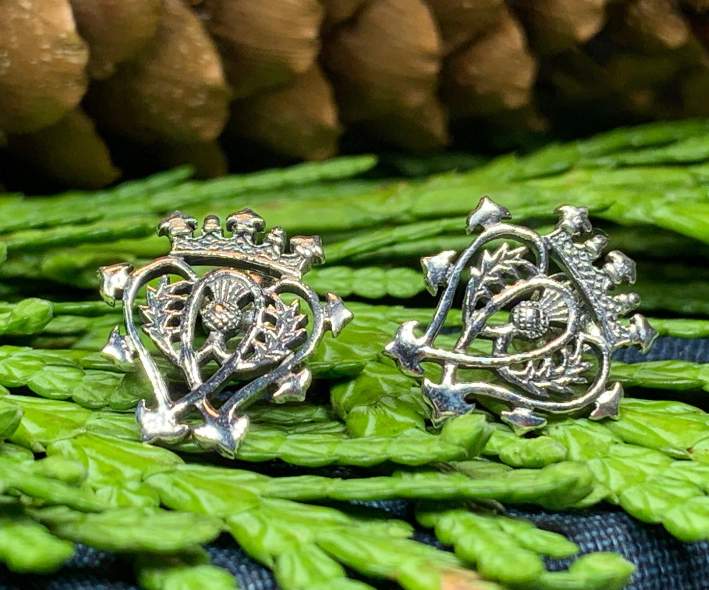 Luckenbooth Post Earrings