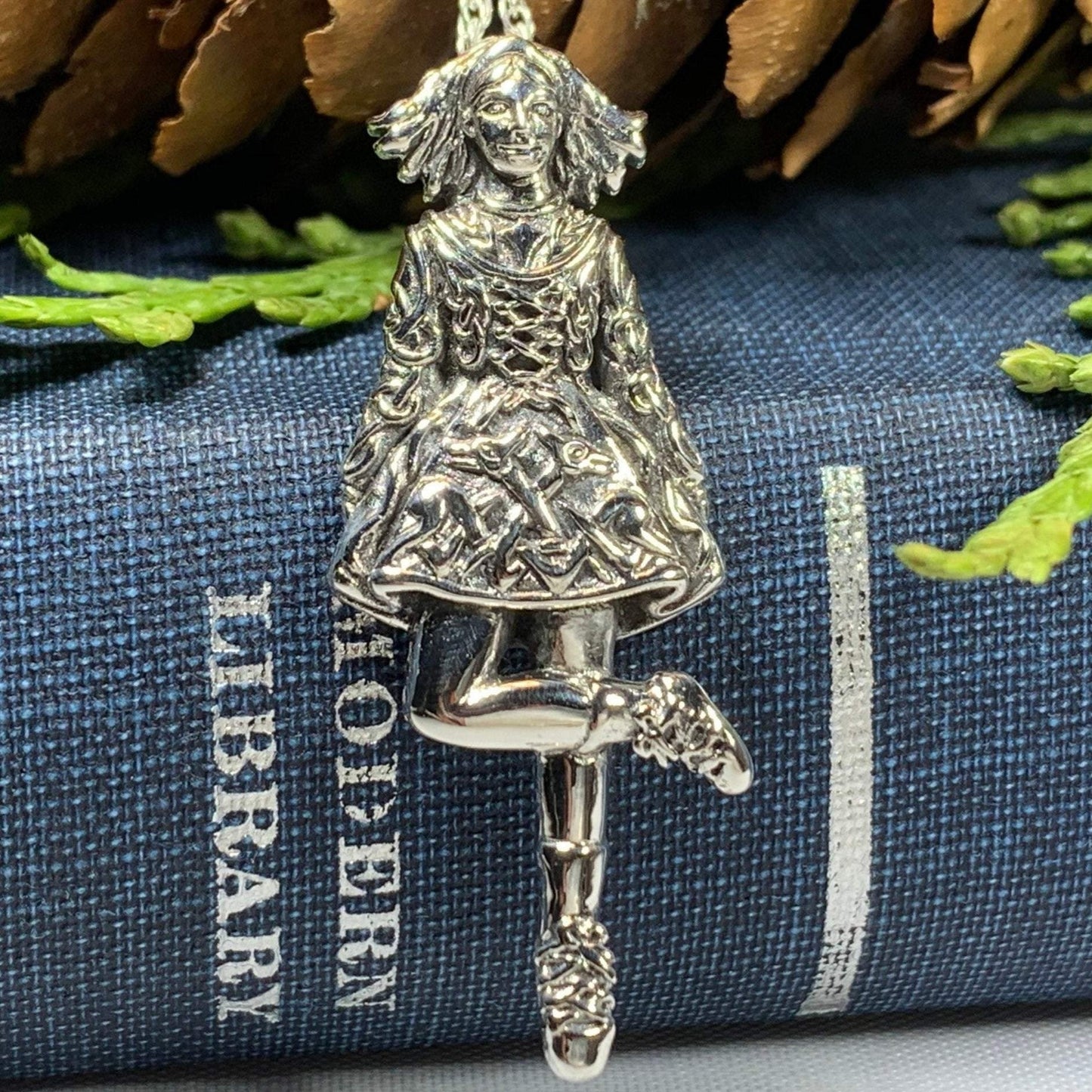 Feis Irish Dancer Necklace