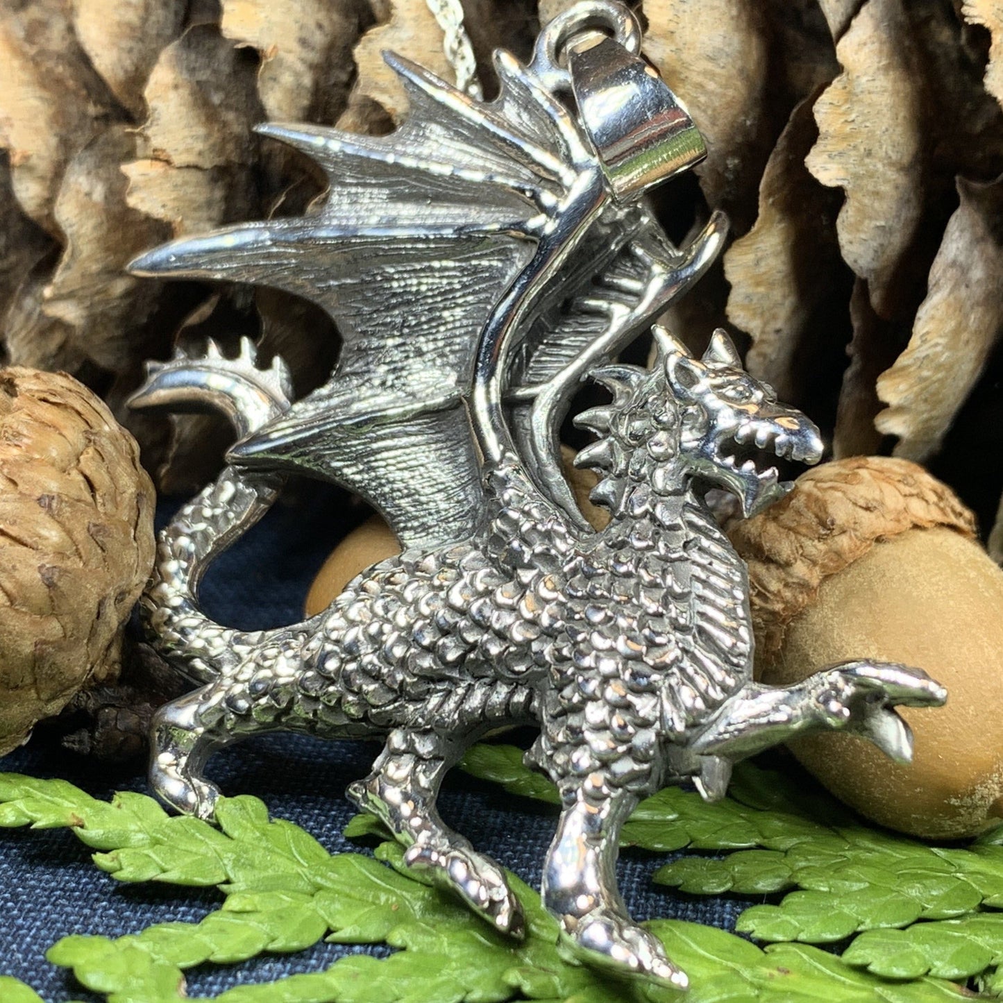 Wales Dragon Necklace