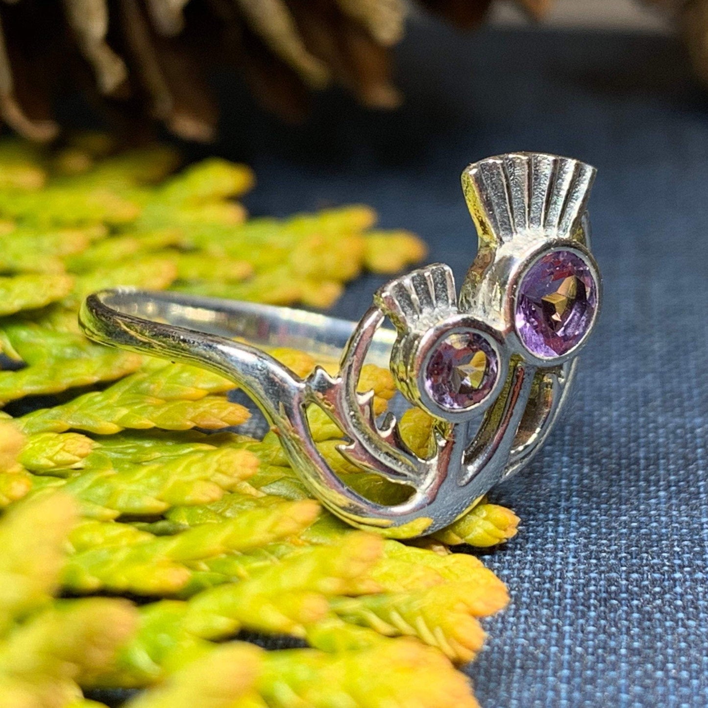 Adairia Thistle Ring