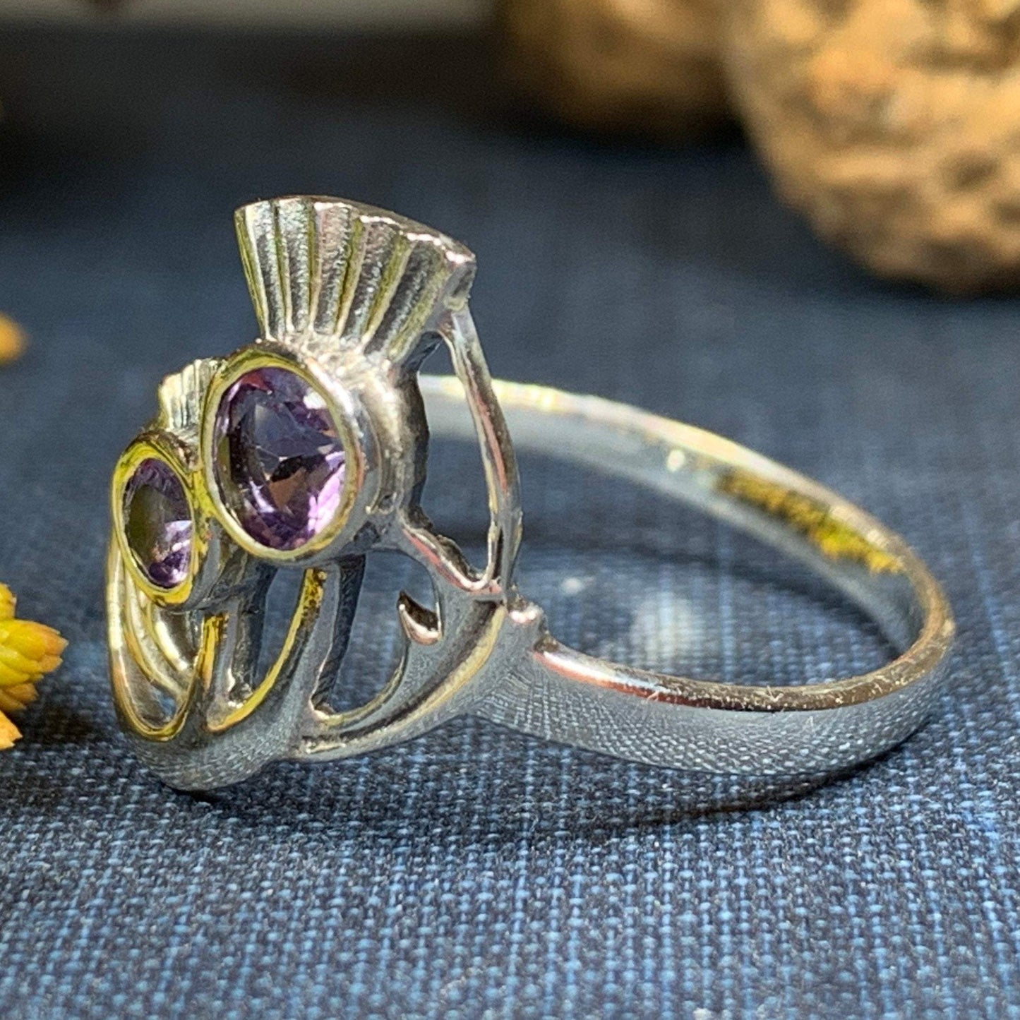 Adairia Thistle Ring