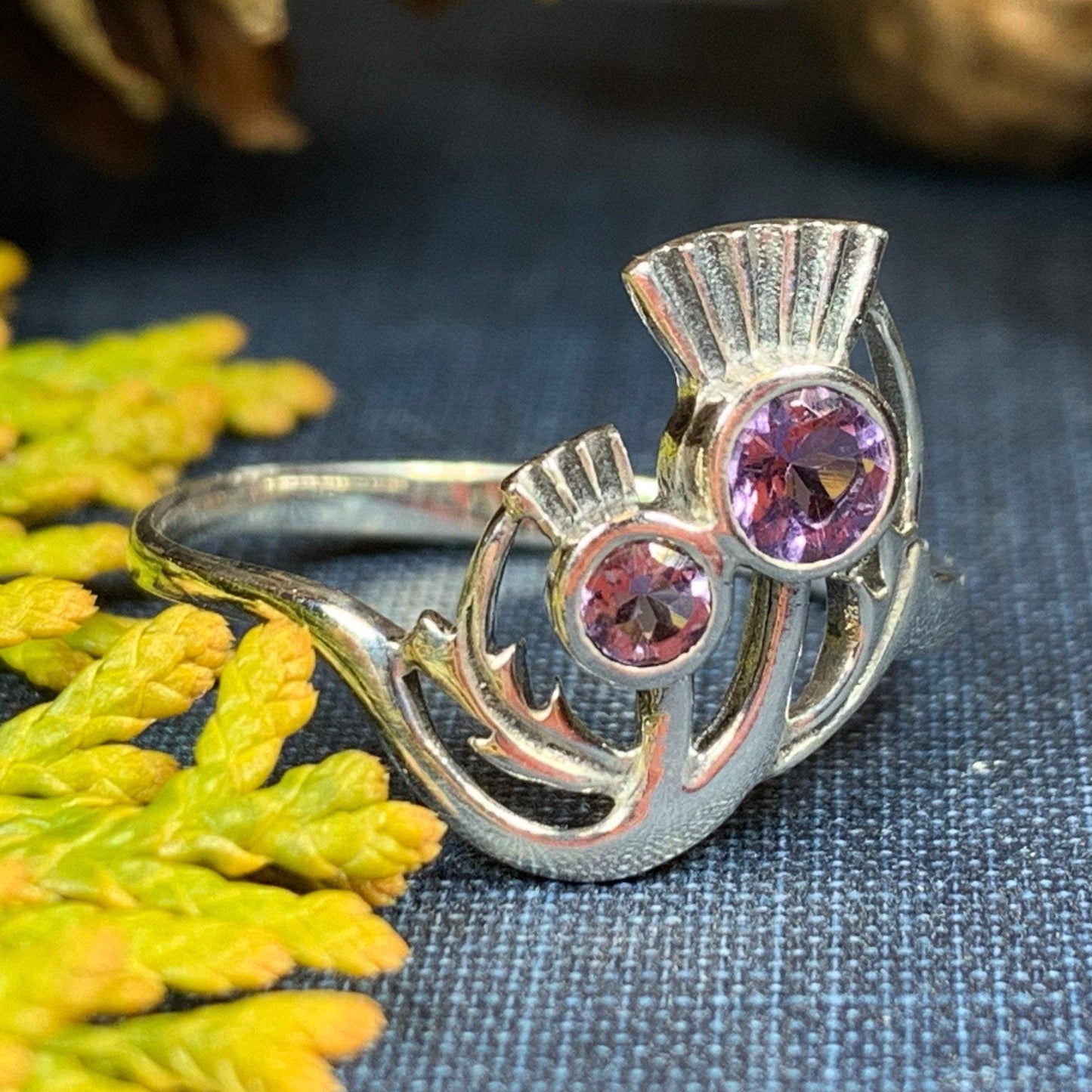 Adairia Thistle Ring