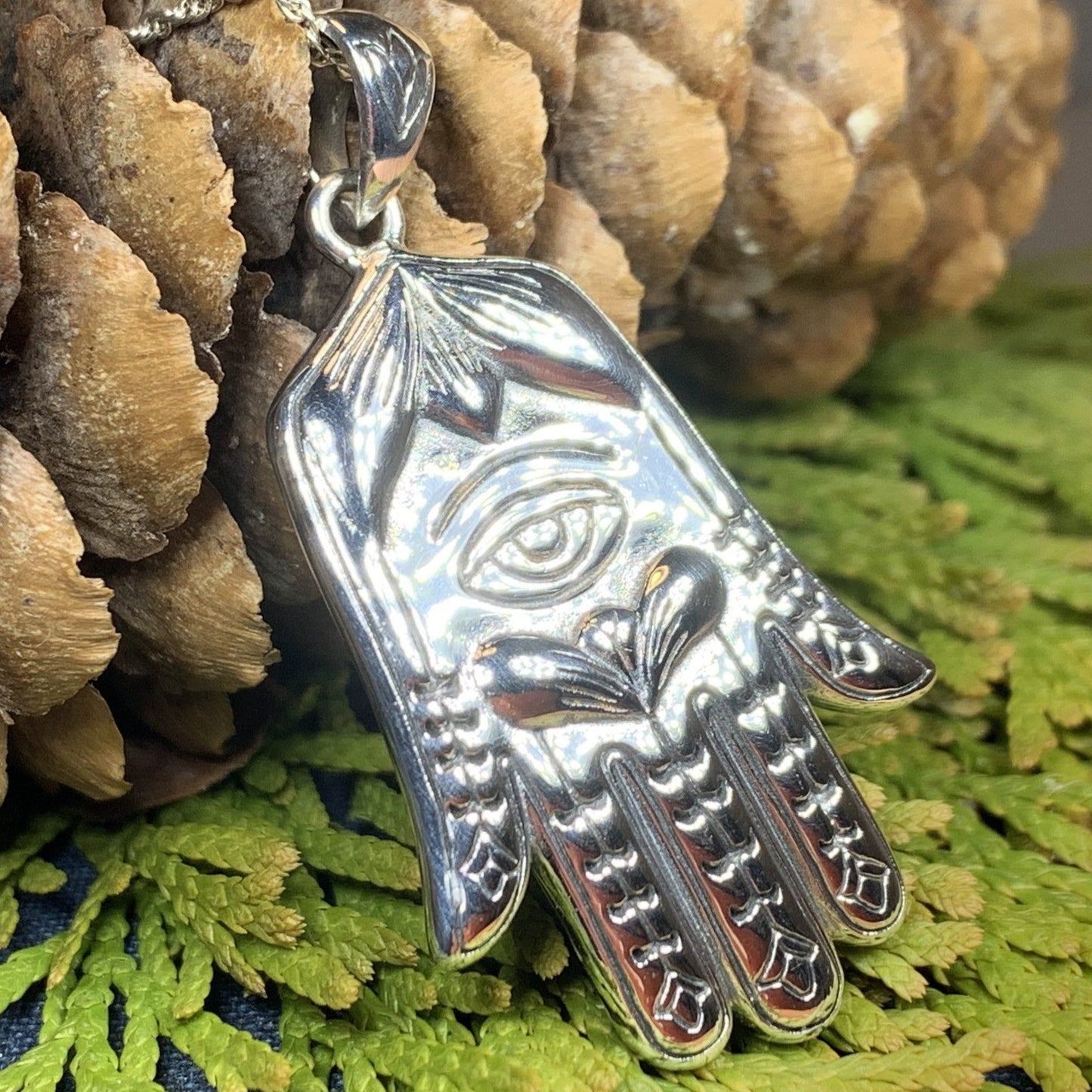 Love Hamsa Hand Necklace