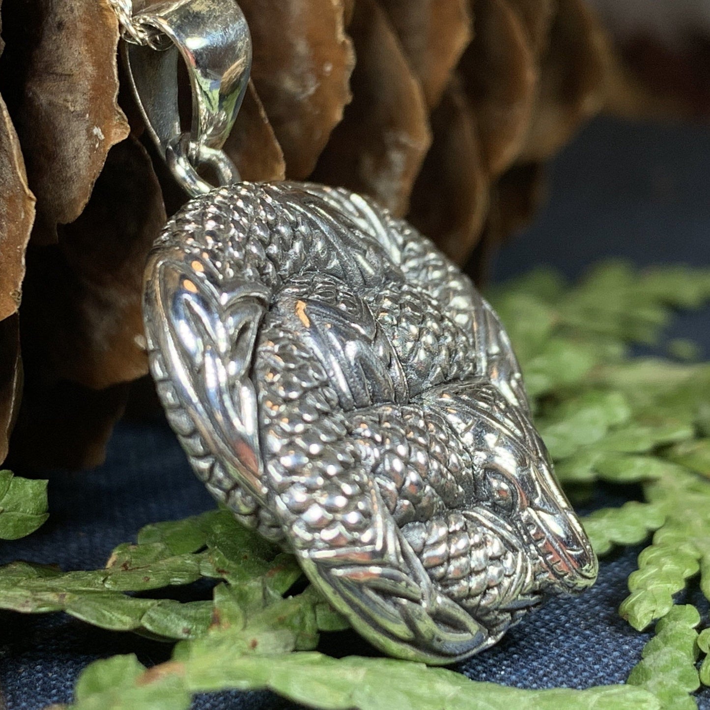Forever Bound Celtic Snake Necklace
