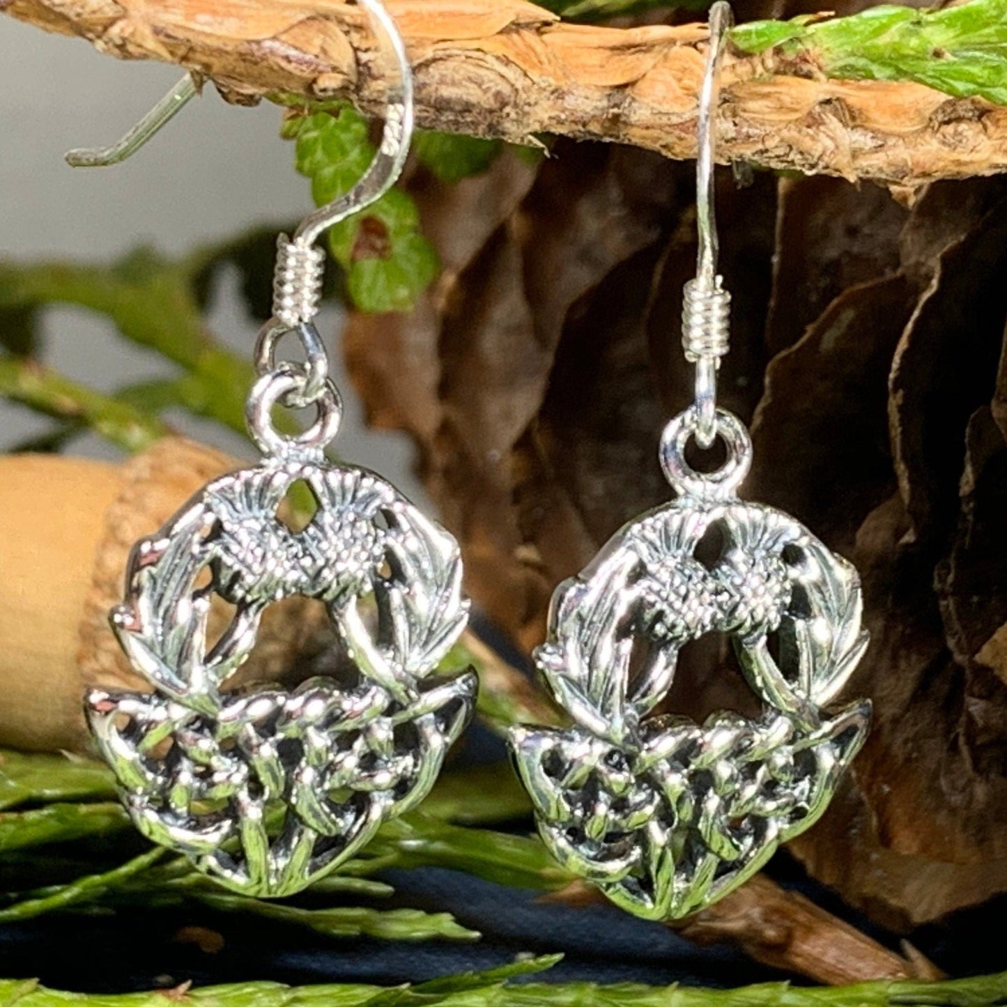 Audrey Thistle Earrings