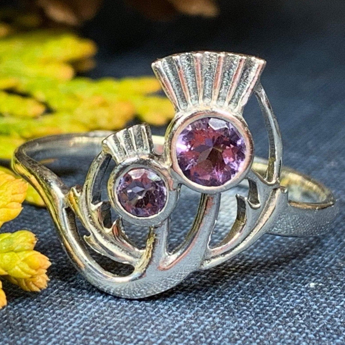 Adairia Thistle Ring