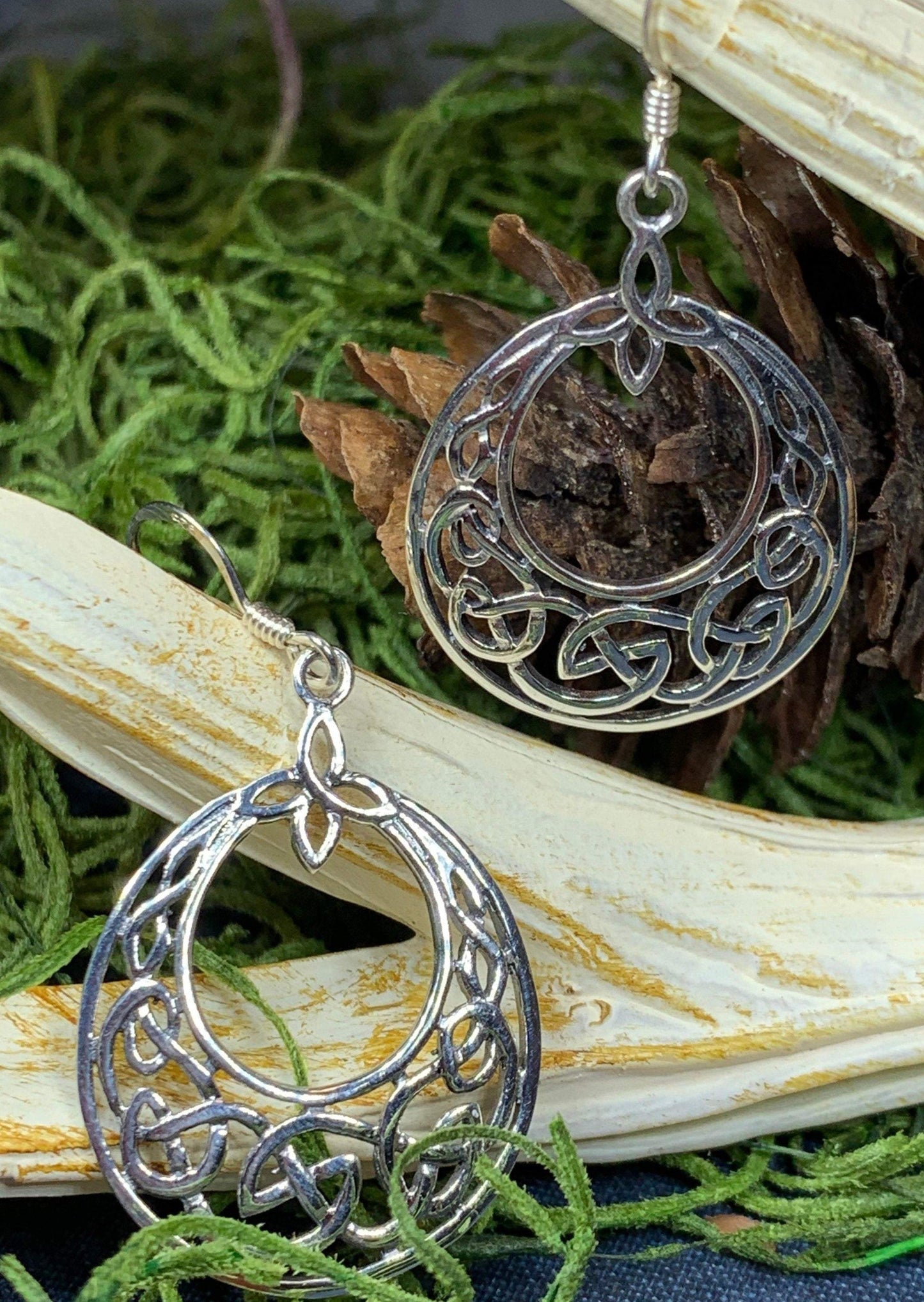 Minerva Celtic Knot Earrings
