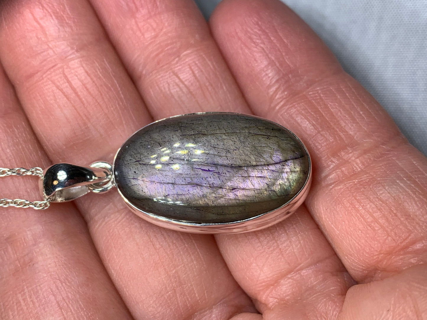 Celtic Purple Night Necklace