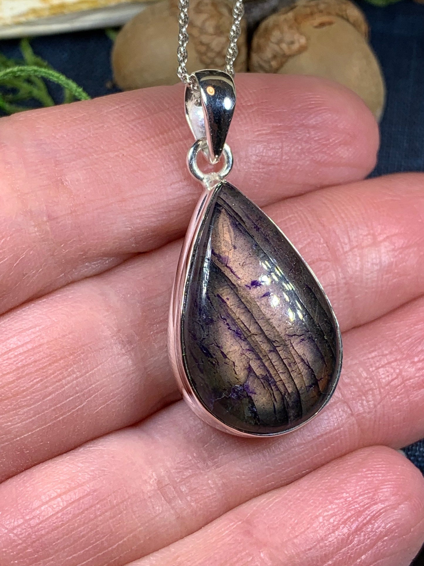 Celtic Night Necklace