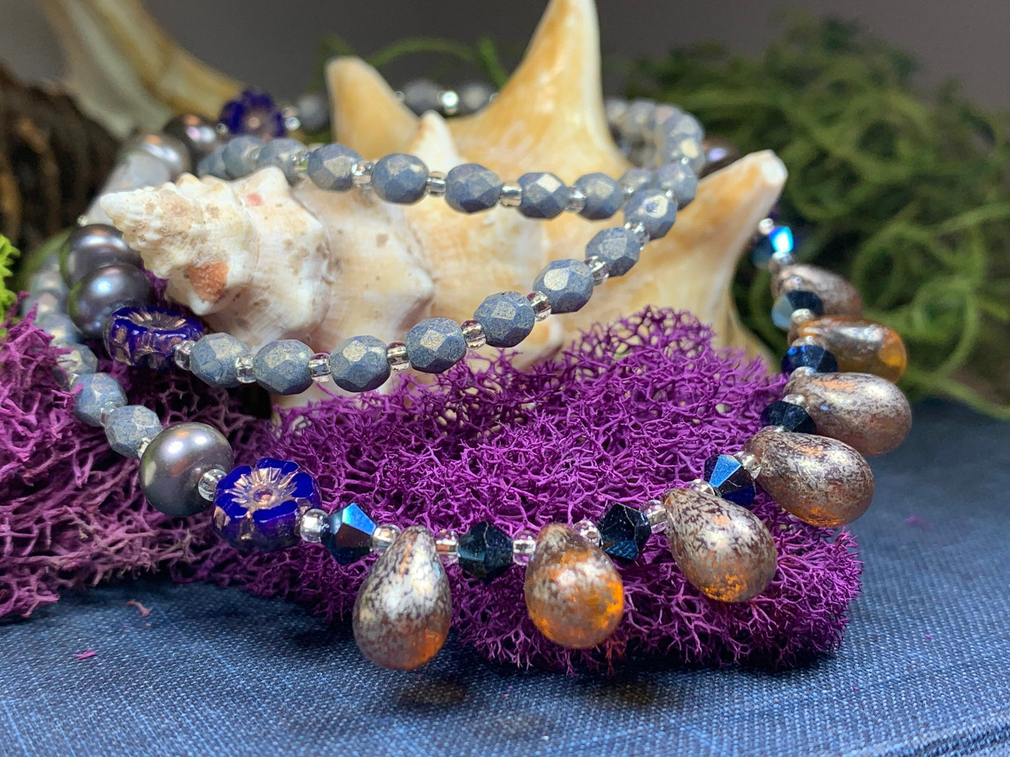 Celtic Twilight Crystal Necklace