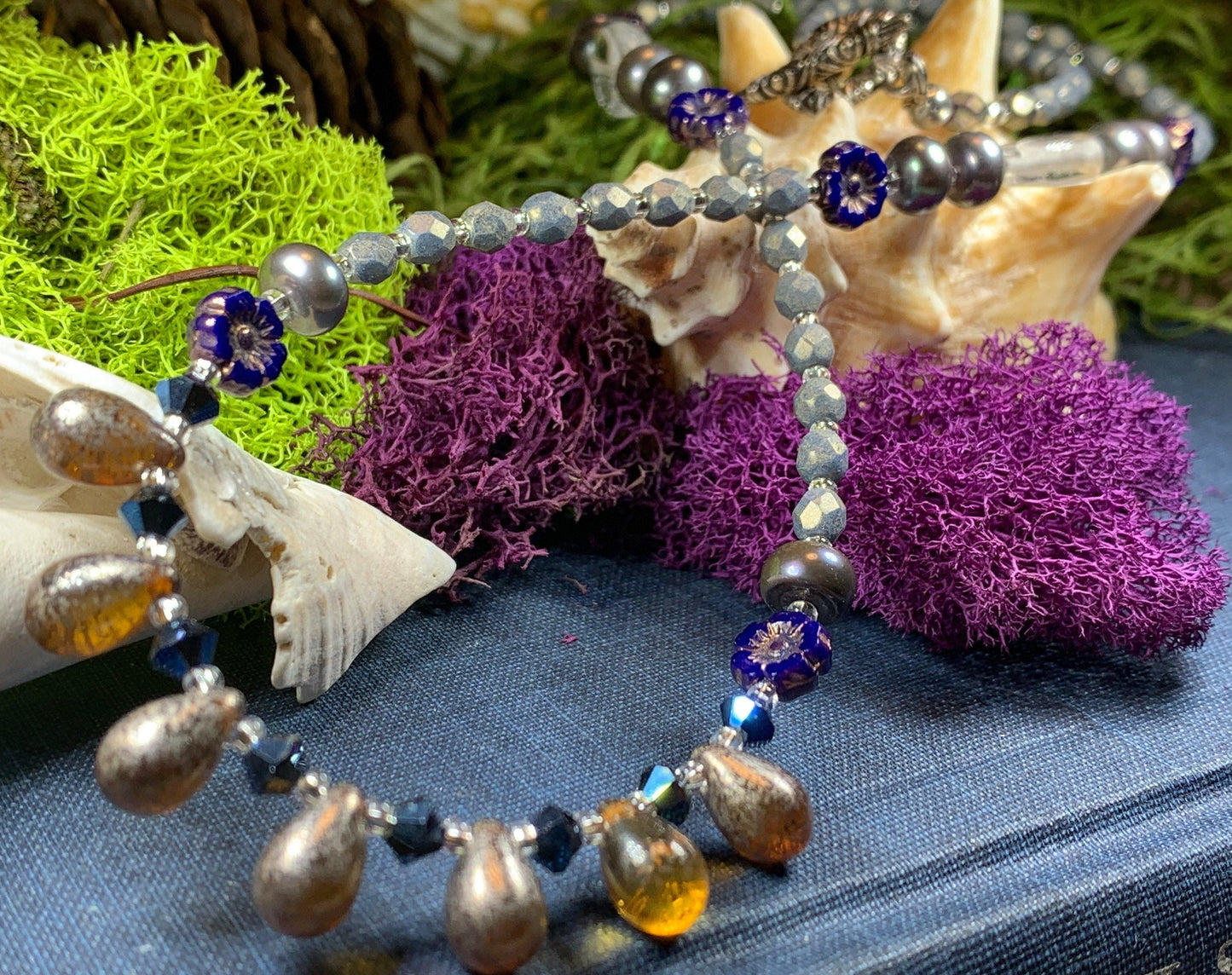 Celtic Twilight Crystal Necklace