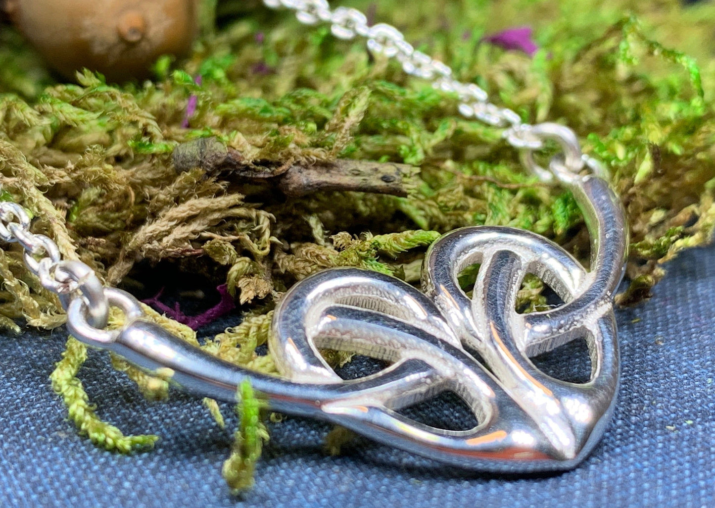 Daphne Celtic Heart Necklace