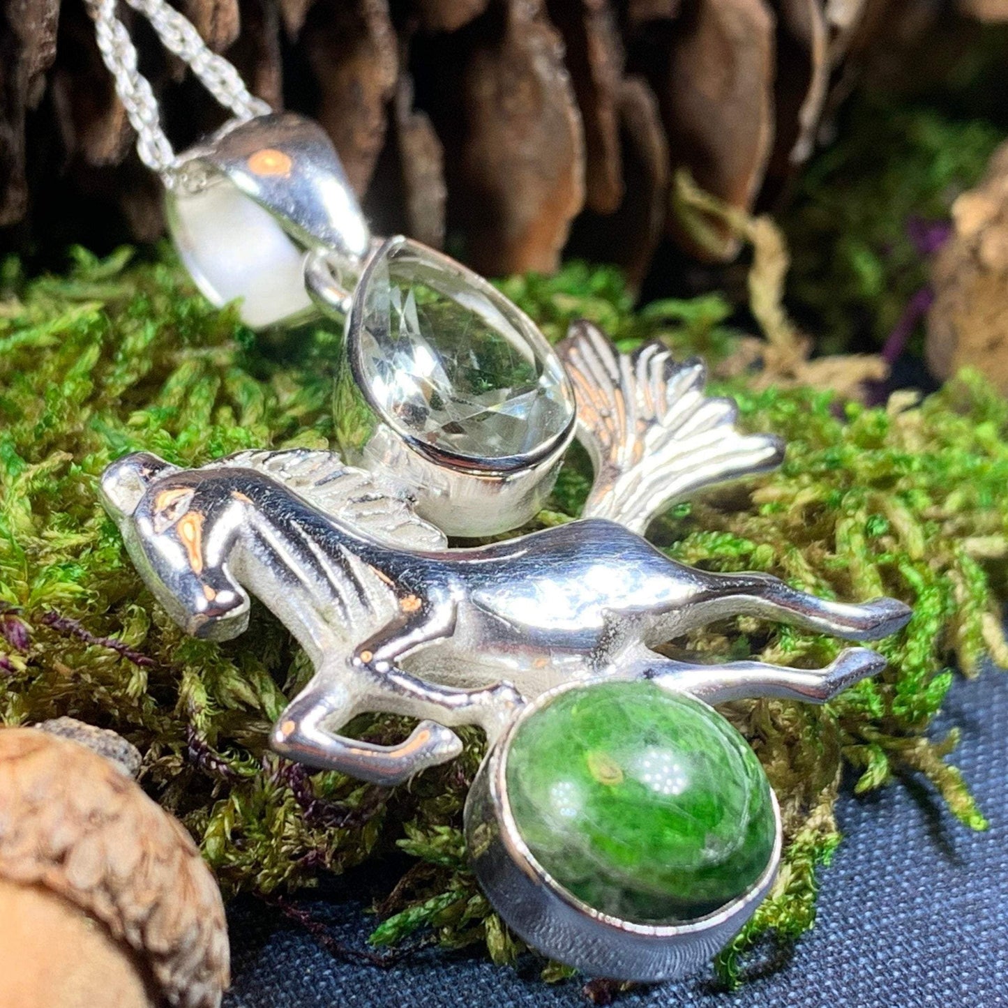 Kelpie Horse Necklace