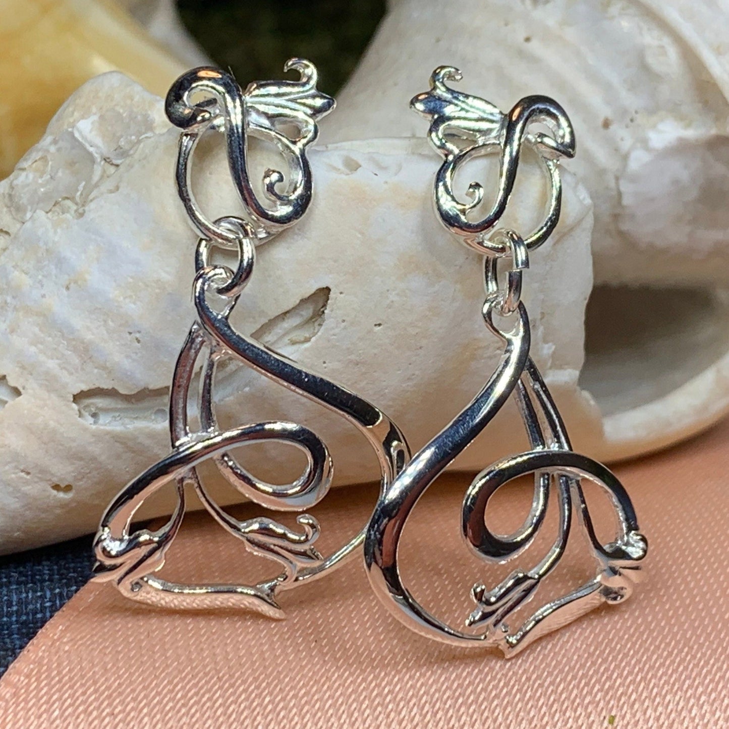 Bluebell Art Deco Earrings
