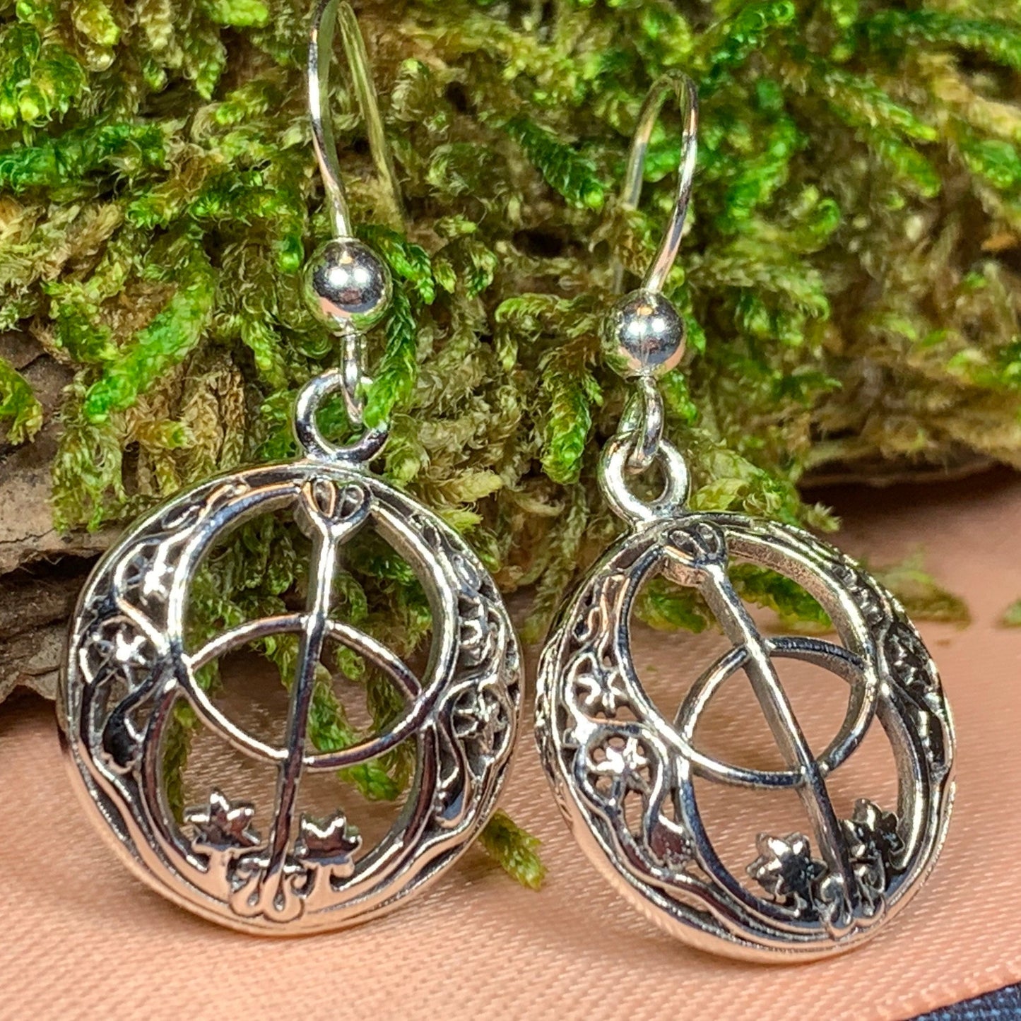 Glastonbury Chalice Well Earrings