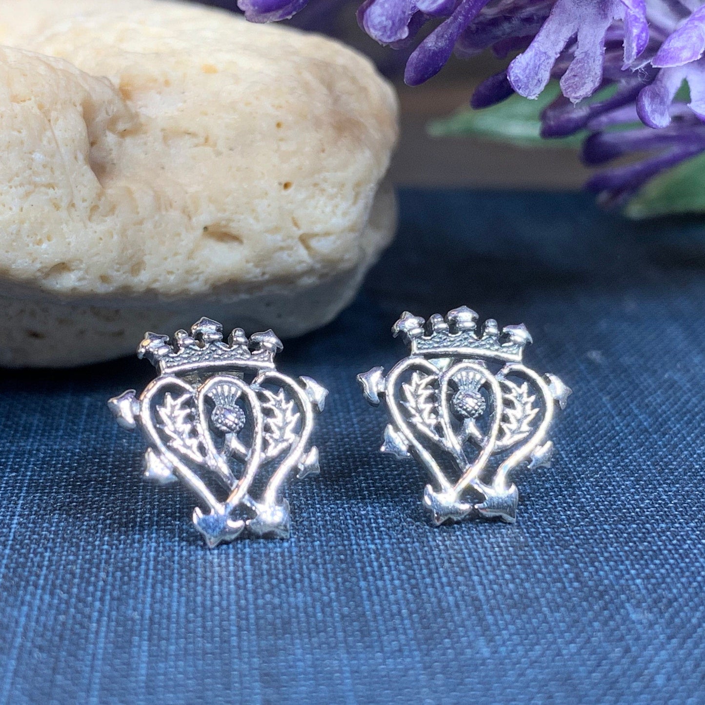 Luckenbooth Post Earrings